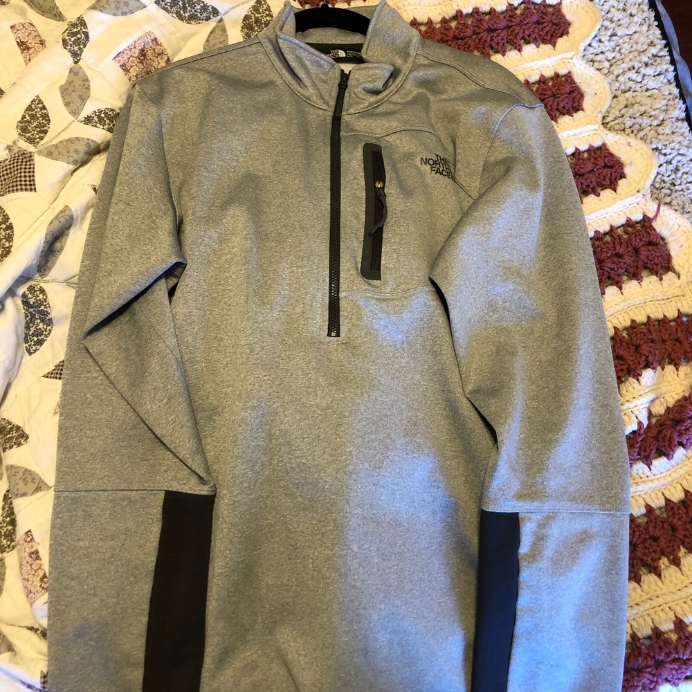 North Face quarter zip sweatshirt
